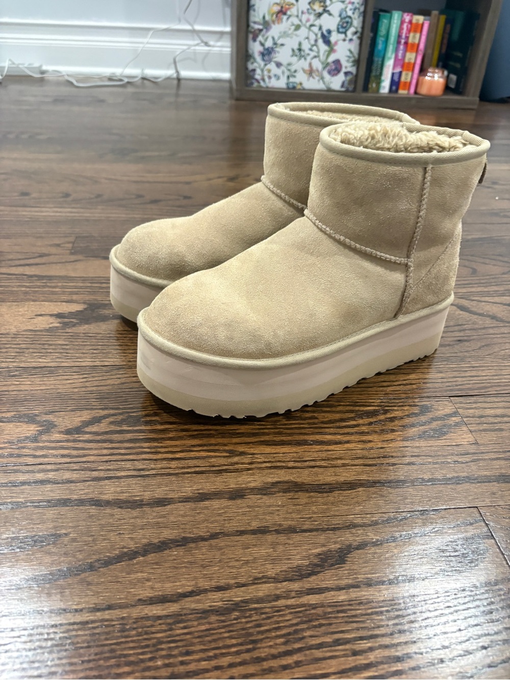 Women's Platform Uggs in Chesnut